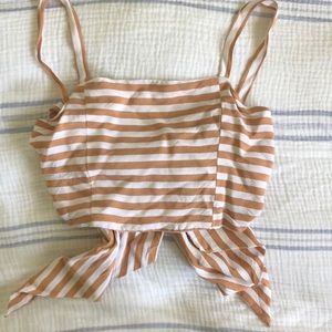 Faithfull the Brand Fortelina Tie Back Crop